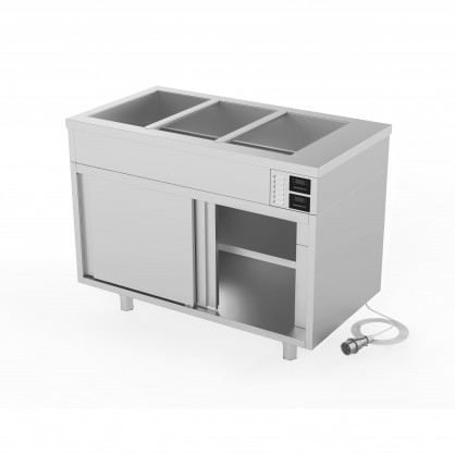 Heated Cupboard with Bain Marie